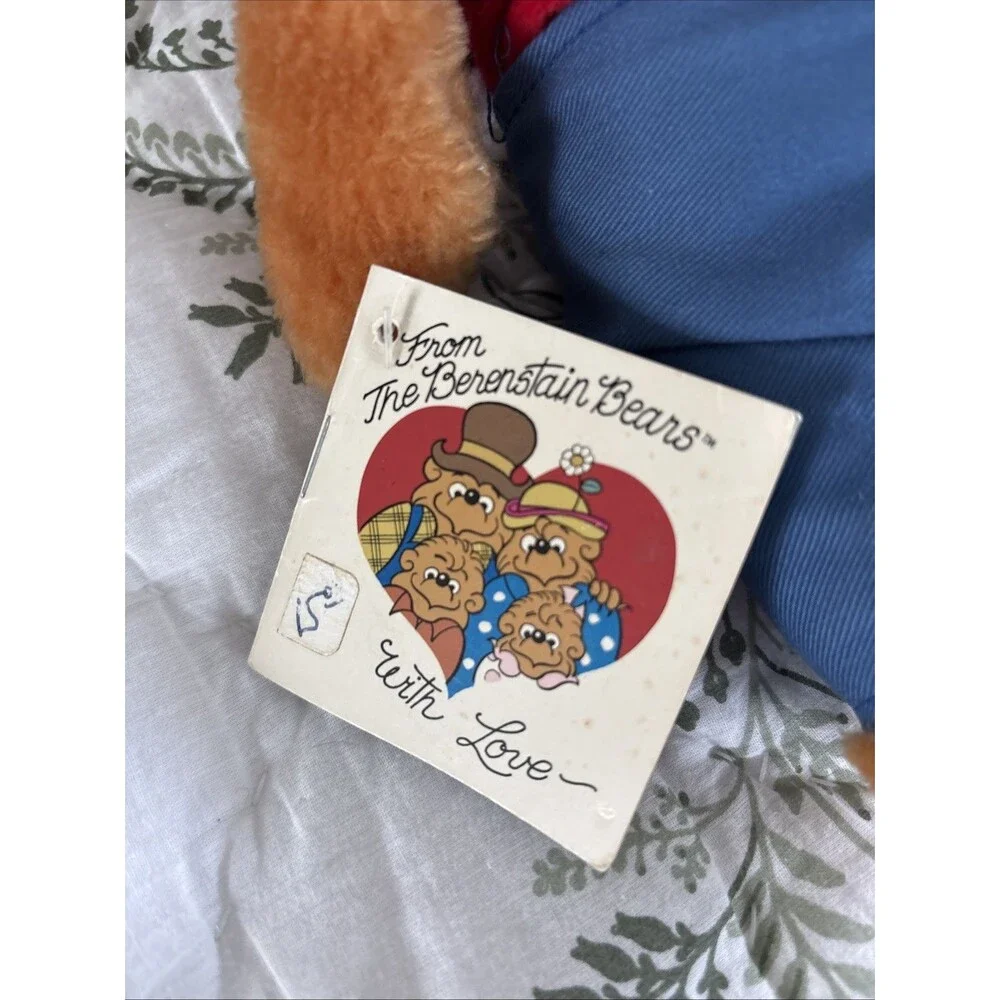 NWT Vintage Emotions Berenstain Bears Furry Brother Bear 9